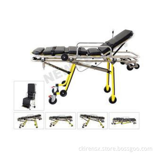 Multi Functional Folding Ambulance Trolley Stretchers Chair